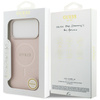 Etui Guess Saffiano Classic Logo MagSafe do iPhone 17 Pro Max różowy