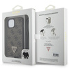 Guess GUHCP15SP4TDSCPW iPhone 15 / 14 /13 6.1" brązowy/brown hardcase Crossbody 4G Metal Logo