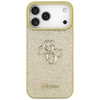 Etui Guess Fixed Glitter Big 4G do       iPhone 17 Pro Max złoty