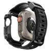 Etui z paskiem Spigen Rugged Armor Pro na Apple Watch Ultra (49 mm) - czarne