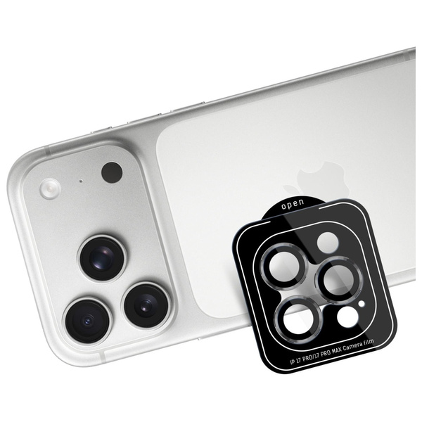 Ochrona na obiektyw aparatu 3MK Lens     Protection Pro do Apple iPhone 17 Pro / 17 Pro Max szary