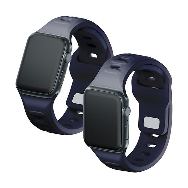 3MK Silicone Watch Strap szary/grey dla Apple Watch 38/40/41mm