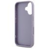 Guess GUHCP16SPSQSQSU iPhone 16 6.1" jasnofioletowy/light purple hardcase Quiled Metal Logo