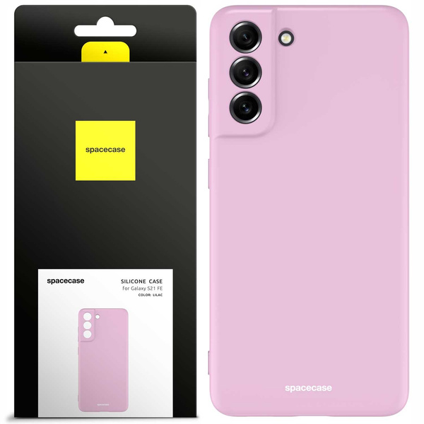 Spacecase Etui Silicone Case Galaxy S21 FE lilac
