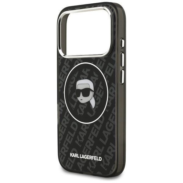 Etui Karl Lagerfeld IML Karl Head Logo   MagSafe do iPhone 17 Pro czarny