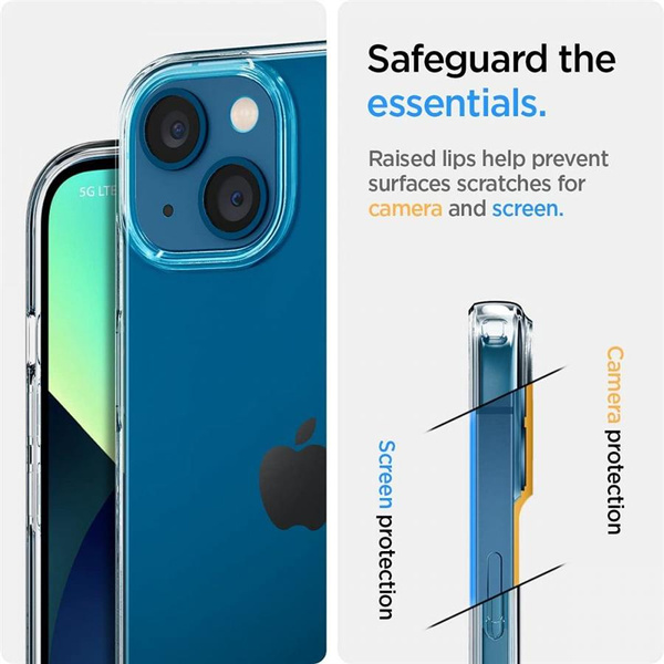 Spigen Liquid Crystal iPhone 13 Case - Clear