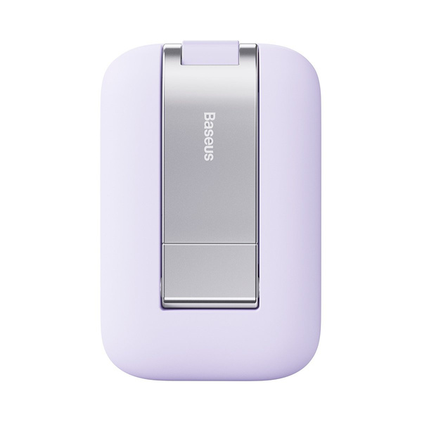 Regulowany stojak na telefon z lusterkiem Baseus Seashell Series - fioletowy