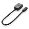 UGREEN CABLE ADAPTER CABLE HDMI ADAPTER - MICRO HDMI 19 PIN 20CM BLACK (20134)