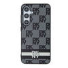 DKNY DKHCS24SPCPTSSK S24 S921czarny/black hardcase Leather Checkered Mono Pattern & Printed Stripes