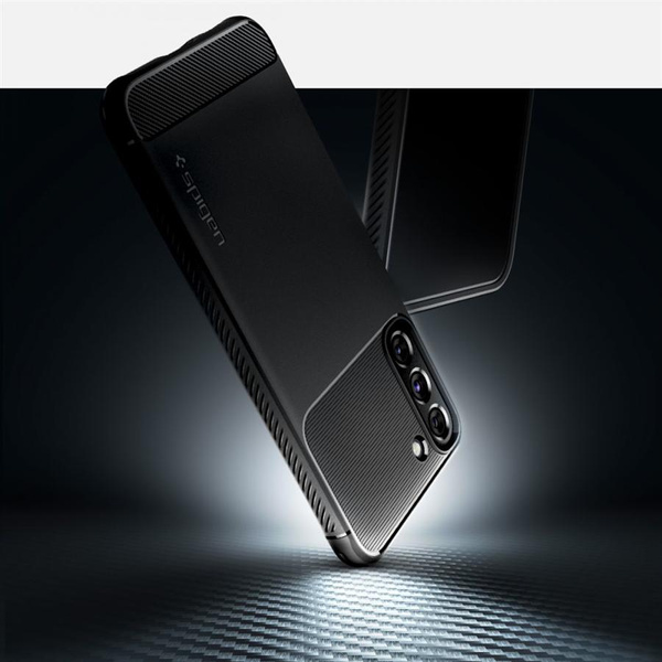 Spigen Rugged Armor Case for Samsung Galaxy S22 - Matte Black