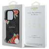 Guess GUHMP16LP4ROPEMCK iPhone 16 Pro    6.3" czarny/black hardcase 4G Flowers Print MagSafe