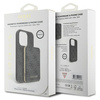 Zestaw Guess GUBPM5P13L4GEMGK iPhone13 Pro 6.1" hardcase + Powerbank 5000mAh MagSafe czarny/black 4G Metal Logo