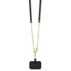 Guess GUHCP15SP4TDSCPK iPhone 15 / 14 / 13 6.1" czarny/black hardcase Crossbody 4G Metal Logo