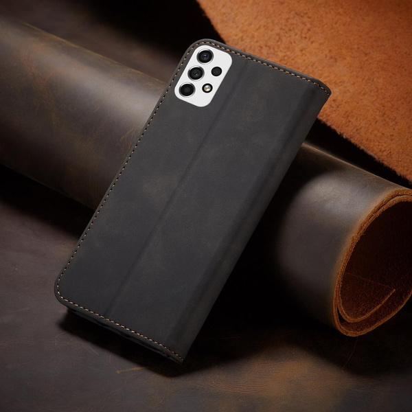 Magnet Fancy Case etui do Samsung Galaxy A53 5G pokrowiec portfel na karty kartę podstawka czarny
