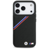 Etui BMW M Tricolor Metal Logo MagSafe   do iPhone 17 Pro czarny