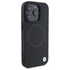 BMW BMHMP16X23RTPK iPhone 16 Pro Max      6.9" czarny/black hardcase Sign Leather Half Textured And Circle MagSafe