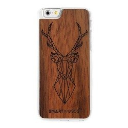 CASE ETUI DREWNIANE SMARTWOODS DEER CLEAR IPHONE 6 6S PLUS