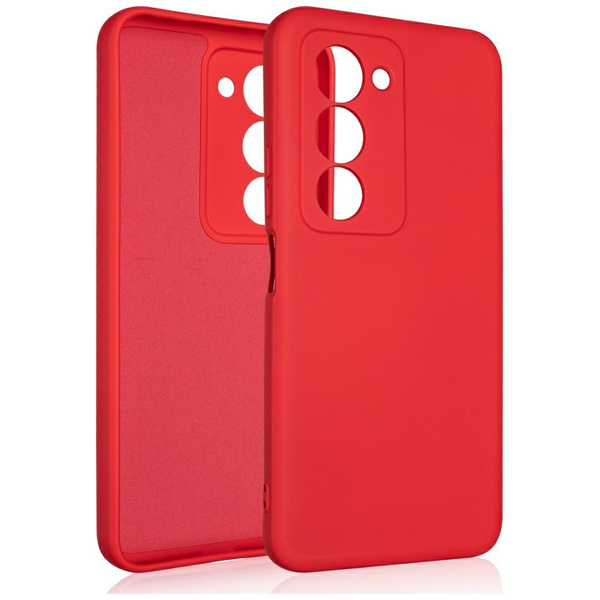 Etui Beline Silicone Redmi 15 5G czerwony