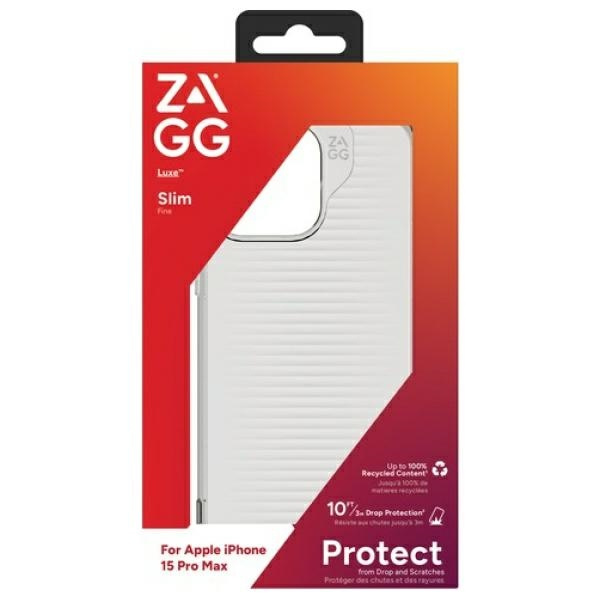 ZAGG LUXE FOR IPHONE 15 PRO MAX CLEAR