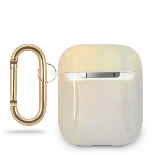 Guess GUACA2TPUMCGG01 AirPods 1/2 cover różowy/pink Tie & Dye Collection