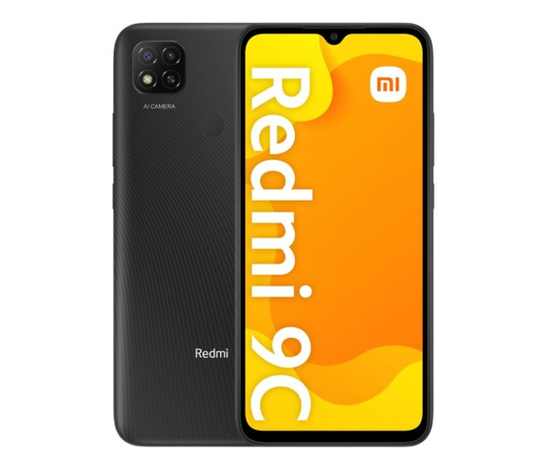 Xiaomi Redmi 9C, Dual Sim, 32GB 2GB RAM, MIDNIGHT GRAY