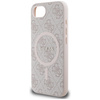 Etui Guess 4G Ring Classic Logo MagSafe  do iPhone 16e różowy