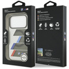 Etui BMW M IML Metal Buttons Tricolor    Lines MagSafe do iPhone 17 Pro Max antracyt