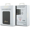 Guess Powerbank indukcyjny 5WGUPBM3ALGSGK 3000mAh czarny/black MagSafe Metal Script Logo