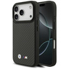 Etui BMW M Kevlar Matt MagSafe do iPhone 17 Pro czarny