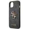 Guess GUHCP13M4GMGGR iPhone 13 / 14 / 15 6.1" szary/grey hardcase 4G Big Metal Logo
