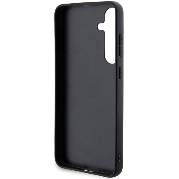 Karl Lagerfeld KLHCS24MPSAKCMPK S24+ S926 hardcase black/black Saffiano Karl &amp; Choupette Metal Pin