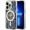 GUESS GUHMP14LHLEOPWB IPHONE 14 PRO 6.1 "BLUE/BLUE HARDCASE LEOPARD MAGSAFE