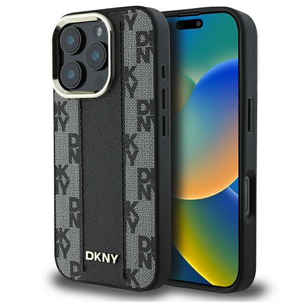 DKNY DKHMP16XPCPVSLK iPhone 16 Pro Max6.9" czarny/black hardcase Checkered Pattern Magsafe