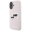Karl Lagerfeld KLHMP16SSKCHPPLP iPhone 16 różowy/pink HC MagSafe Sil Double Heads Print