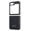 Audi Synthetic Leather MagSafe Z Flip6 F741 czarny/black hardcase AU-TPUPCFlip6-Q5/D1-BK