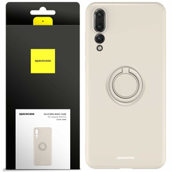 Spacecase Etui Silicone Ring Huawei P20 Pro bone