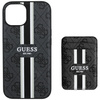 Etui Guess 4G Stripes z portfelem        Magsafe do iPhone 15 czarny