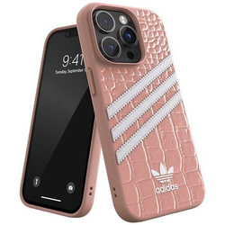 ADIDAS OR SAMBA ALLIGATOR IPHONE 14 PRO 6.1 "PINK-BIAŁA / MAUVE-WHITE 50200