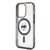 Etui Karl Lagerfeld IML Choupette's Head MagSafe na iPhone 15 Pro - przezroczyste
