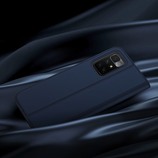 Dux Ducis Skin Pro kabura etui pokrowiec z klapką Xiaomi Redmi 10 złoty