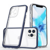 CLEAR 3IN1 CASE FOR IPHONE 12 PRO MAX BLUE FRAME GEL COVER