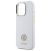 Guess GUHCP16XM4DGPH iPhone 16 Pro Max   6.9" biały/white hardcase Silicone Logo Strass 4G