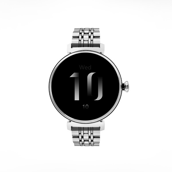 HiFuture smartwatch damski Aura srebrny/silver (HSFUASL)