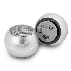 GUESS BLUETOOTH SPEAKER GUWSALGEG SPEAKER MINI GRAY/GRAY