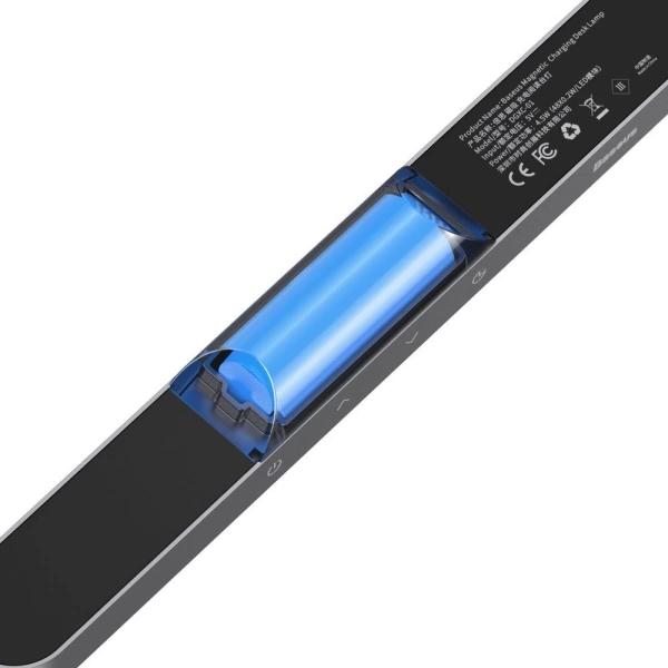 Baseus Magnetic LED Bedside Lamp Under Cabinet Lamp for Home Kitchen Room Gray (DGXC-C0G)