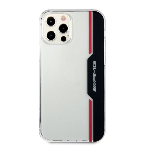 AMG Electroplate Vertical case for iPhone 12 / iPhone 12 Pro - transparent