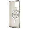 Etui Guess Rhinestones Printed Classic Logo MagSafe Samsung Galaxy S25 Ultra czarny