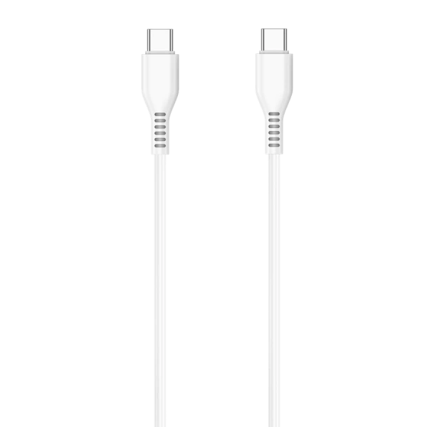 JELLICO kabel KDS-30 USB-C - USB-C PD 60W 1M Biały