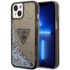 Guess GUHCP14SLFCTPK iPhone 14 / 15 / 13 6.1" czarny/black hardcase Liquid Glitter Palm Collection