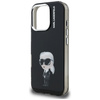 Etui Karl Lagerfeld IML Aquarelle Karl   & Logo MagSafe do iPhone 16 Pro czarny